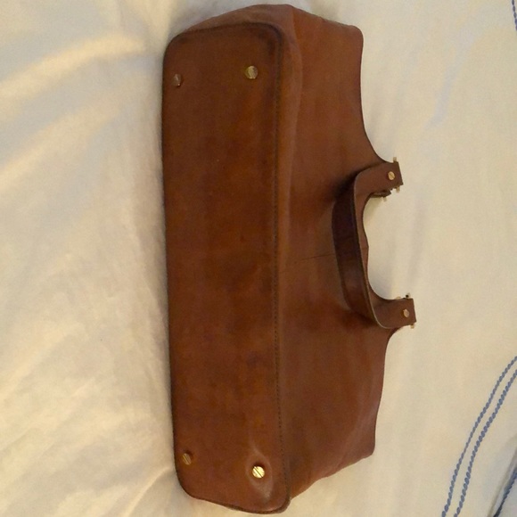 TORY BURCH Leather Tote Brown - Picture 3 of 6